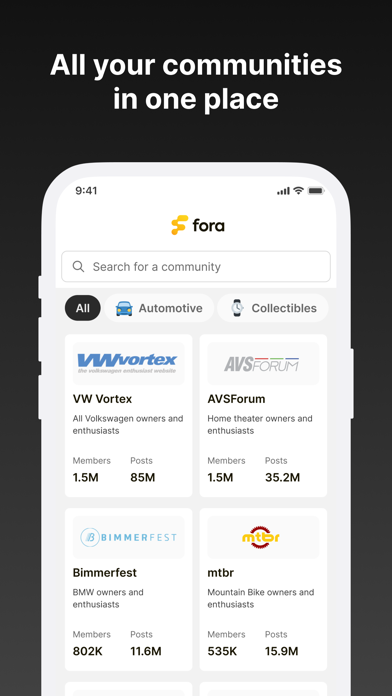 Screenshot #3 pour Fora Communities: 1000+ Forums