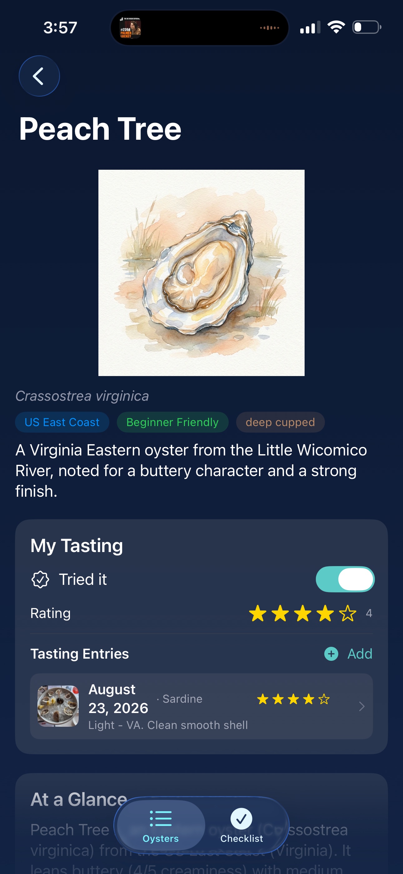 Screenshot 1 of Oysterdex