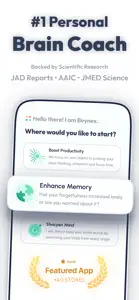 Beynex - Brain Health Coach screenshot #2 for iPhone