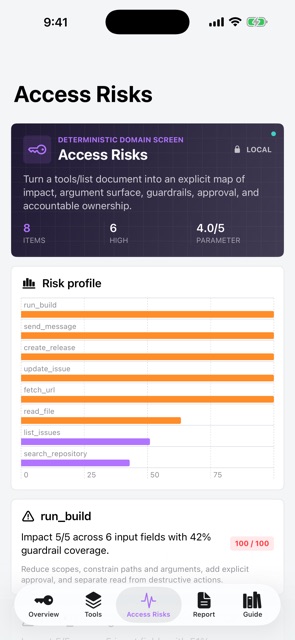 Toolwarrant: MCP Audit screenshot 5