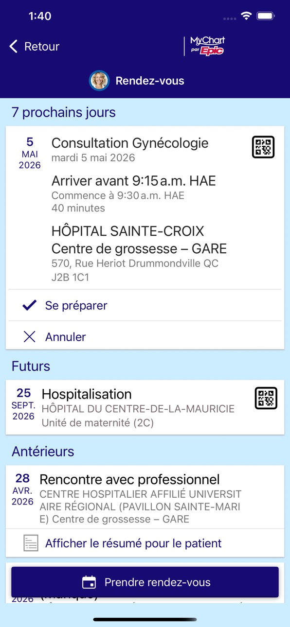 iPhone screenshot