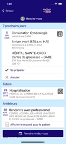 Mon dossier santé screenshot