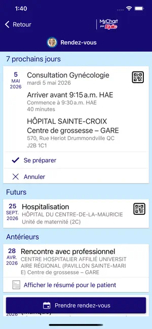 Mon dossier santé screenshot 4