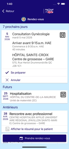 Mon dossier santé iPhone screenshot 4