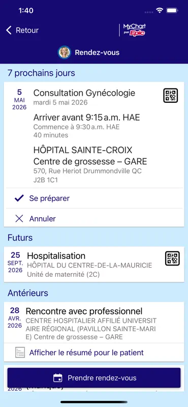 Mon dossier santé screenshot 4 of 5