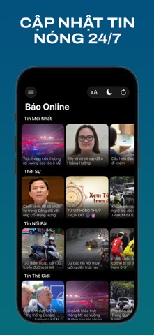 Báo Online: Đọc Báo Mới 24h iPhone screenshot