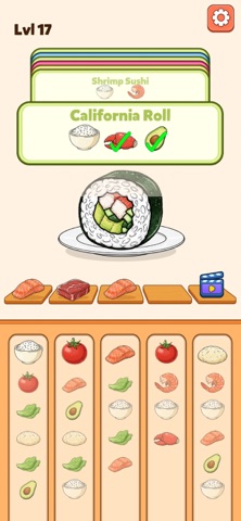 Order Jam - Recipe Puzzle iPhone screenshot