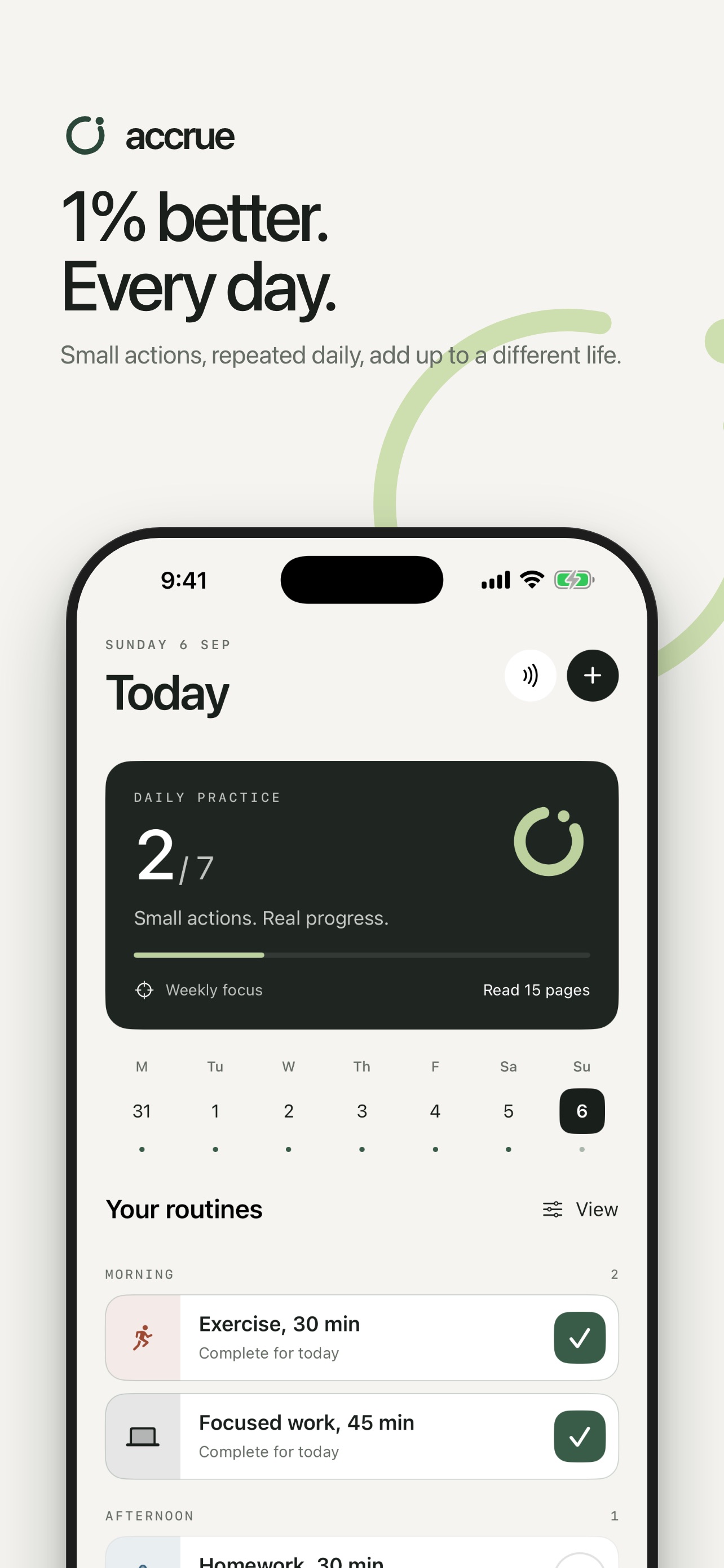 Screenshot 1 of Accrue