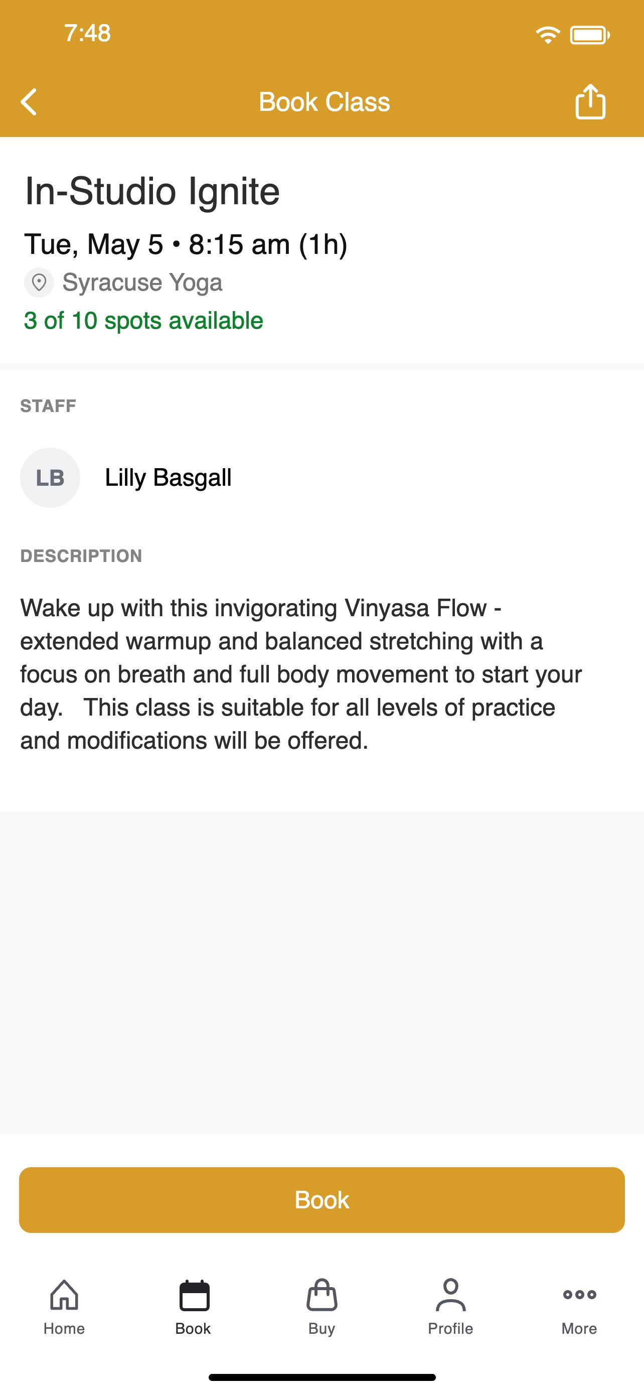 Syracuse Yoga screenshot 3