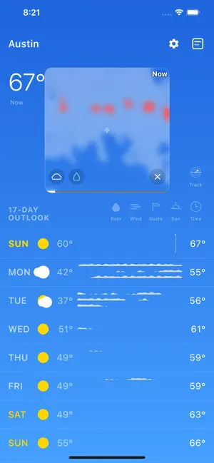 Visual Weather screenshot 1