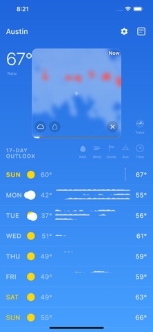 Visual Weather screenshot