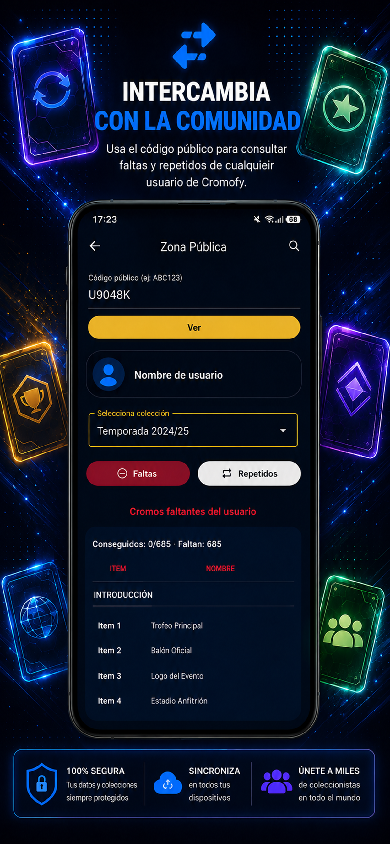 Cromofy – Checklist Cromos