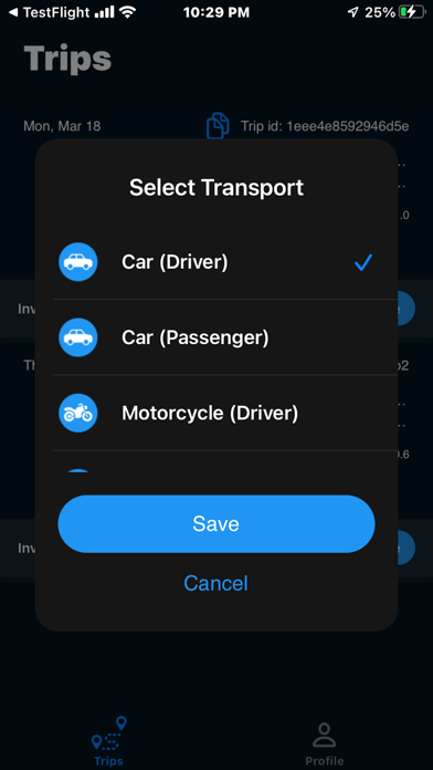 Kamo Driver App Screenshot