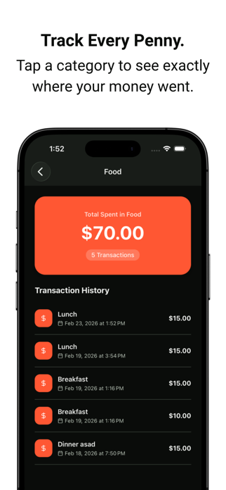 Type Spend: Expense Tracker Screenshot 6 of 7