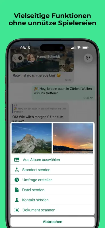 Threema. Der sichere Messenger screenshot 2 of 8