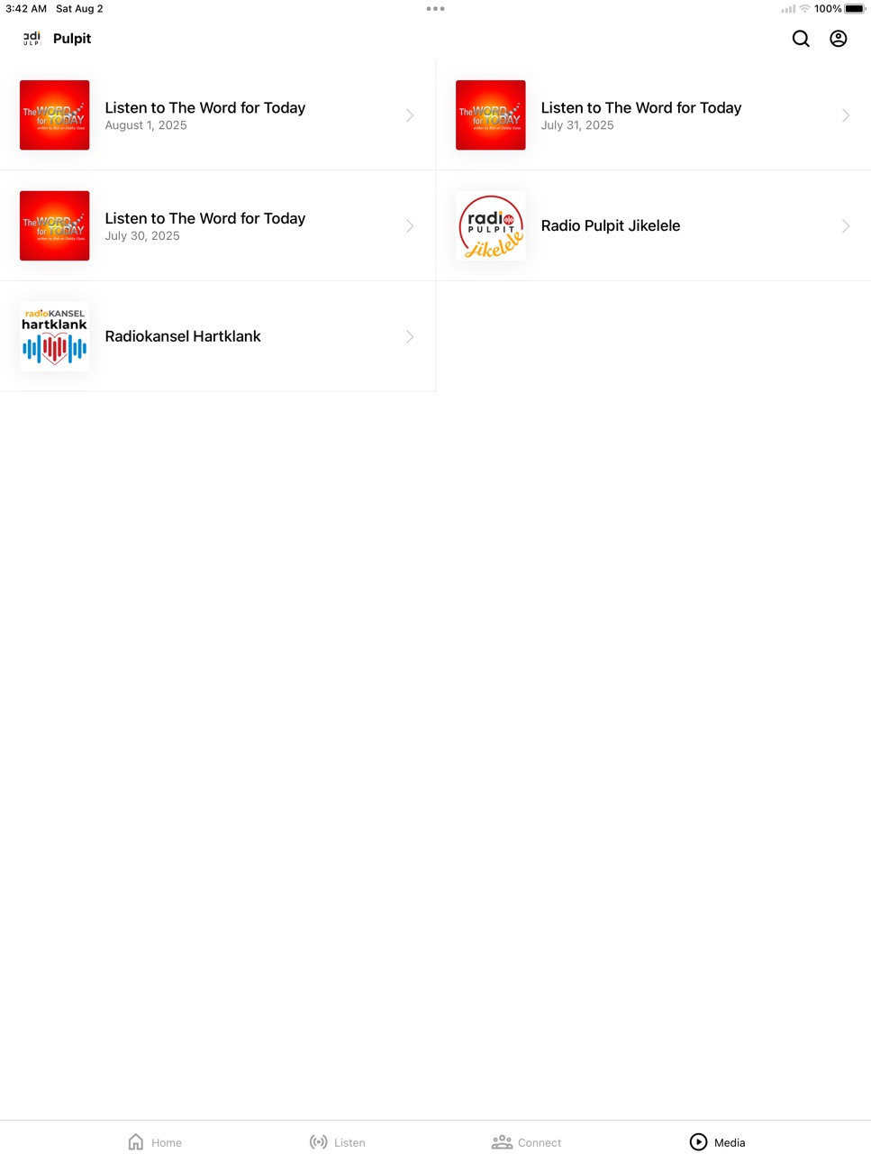 iPad screenshot