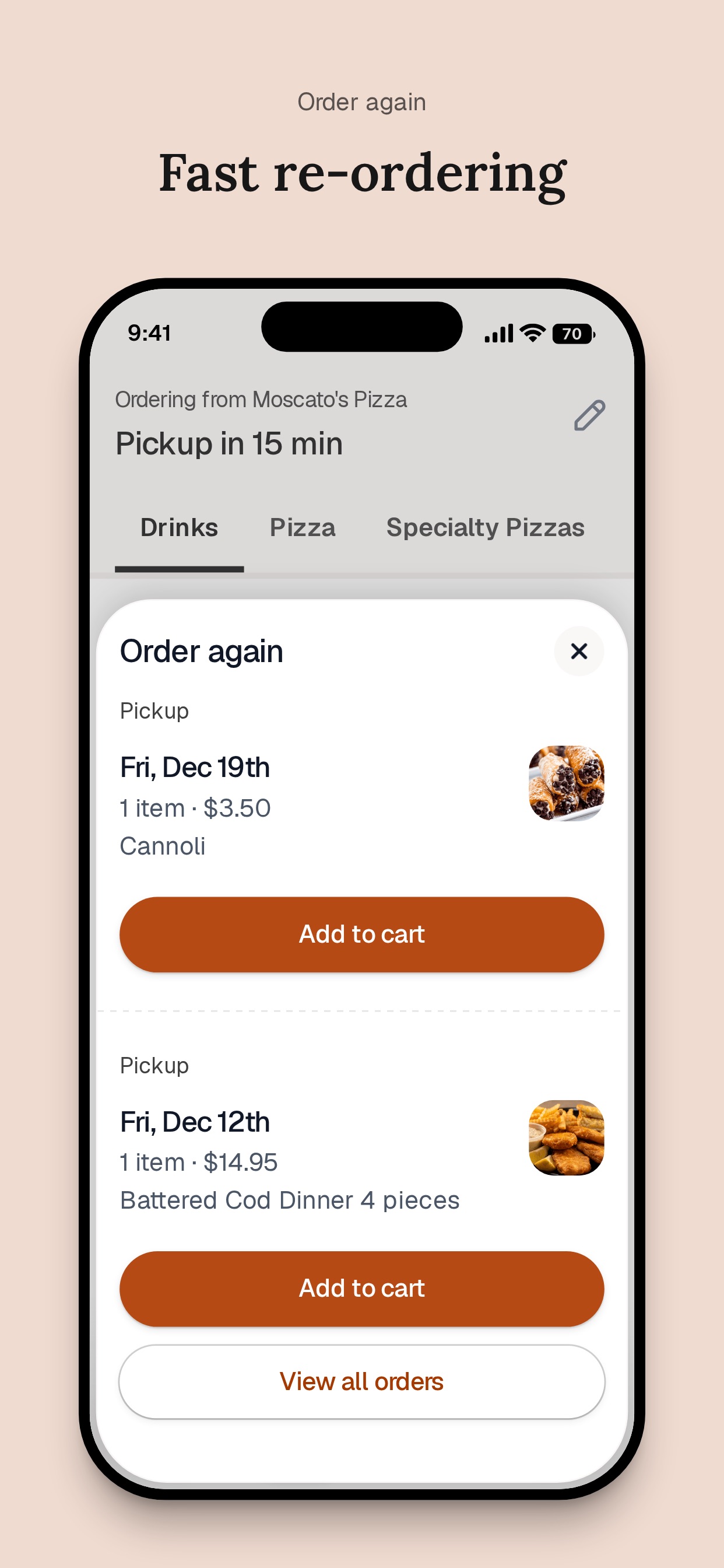 Screenshot 4 of Moscato's Pizza