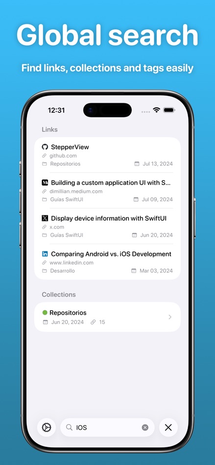 #6. My Links for Linkwarden (iOS) Oleh: Juan Gilsanz Polo