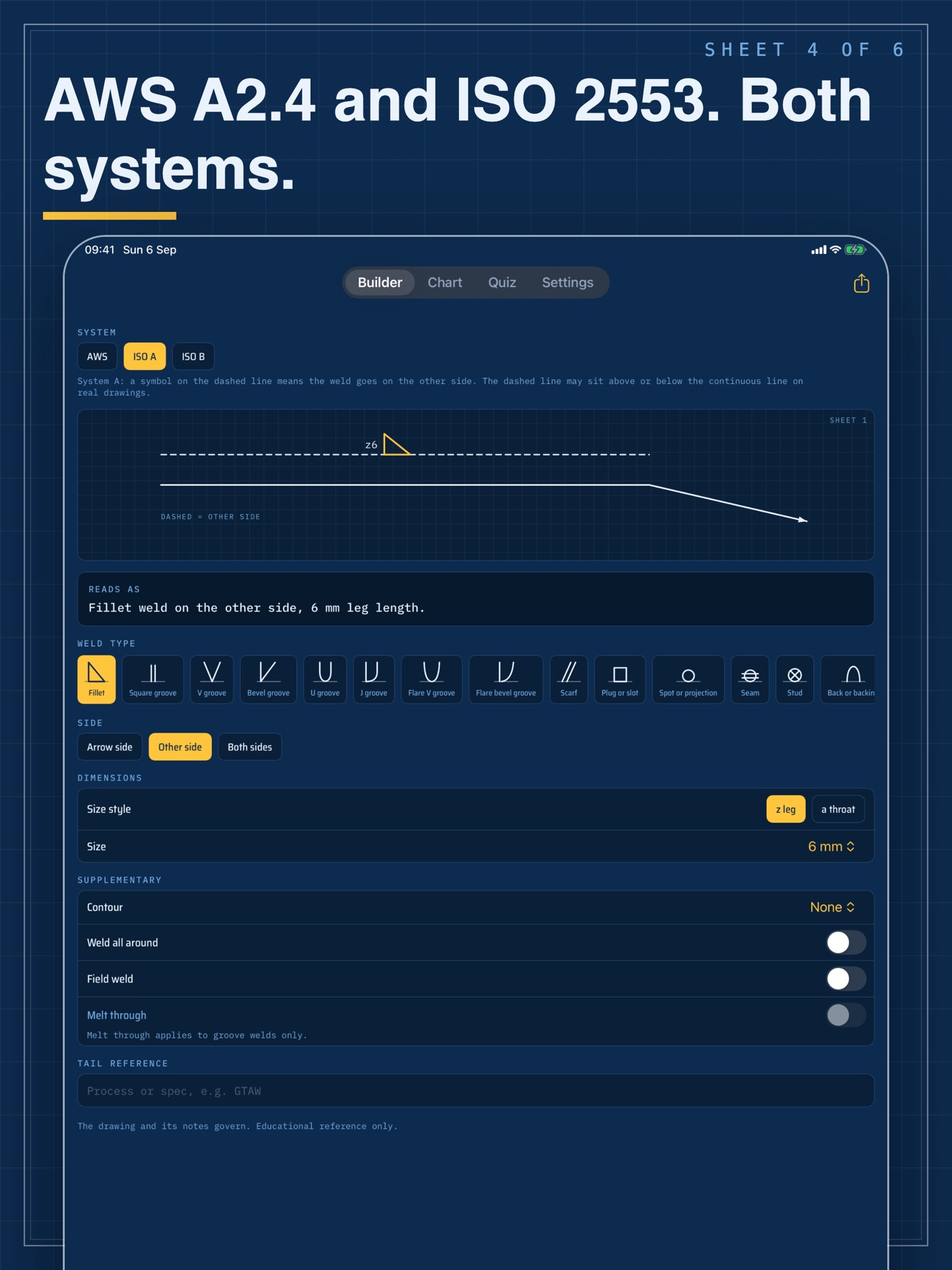 Screenshot 10 of Welding Symbols Pro