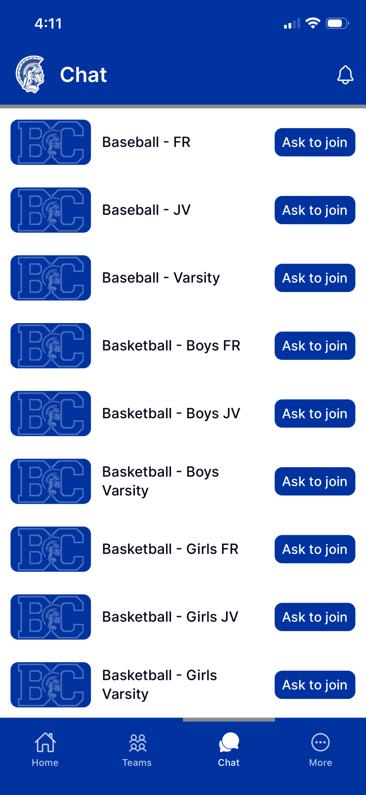 Bishop Chatard Athletics screenshot 3