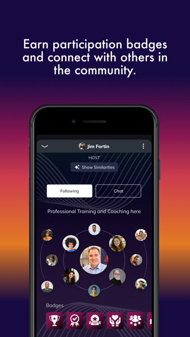 Jim Fortin Community iPhone screenshot 1 - Lifestyle app