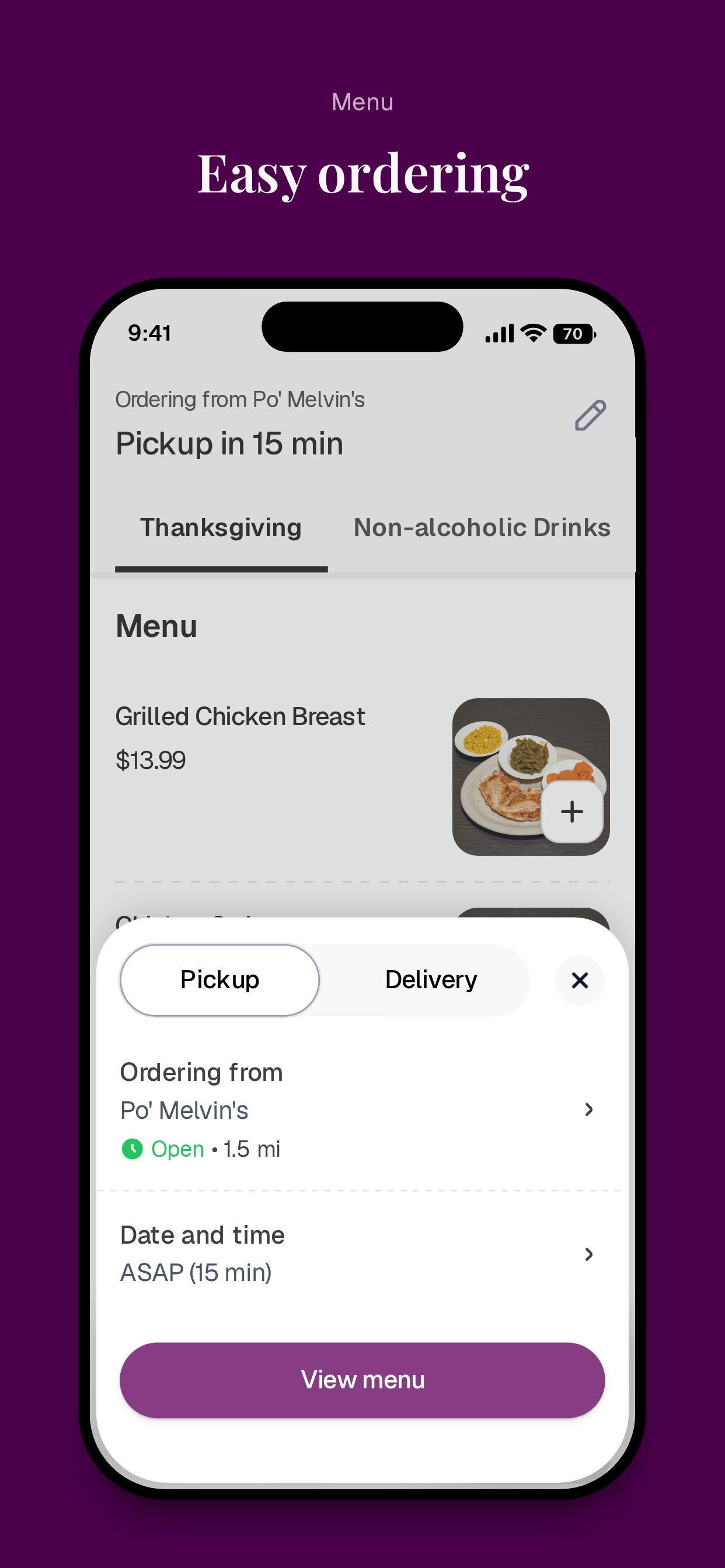 Screenshot 3 of PO Melvin's Down Home Cooking