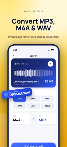 Audio Compressor MP3 Converter Screenshot 3 of 8