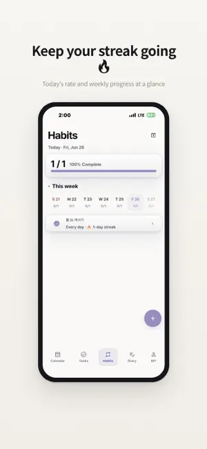 TodoIt: Planner, Habits, Diary screenshot 3