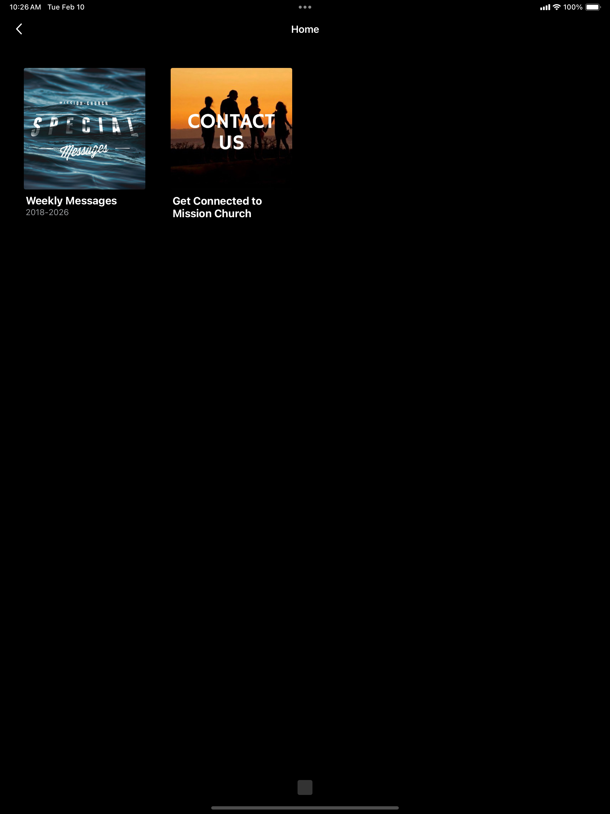 Mission Church App