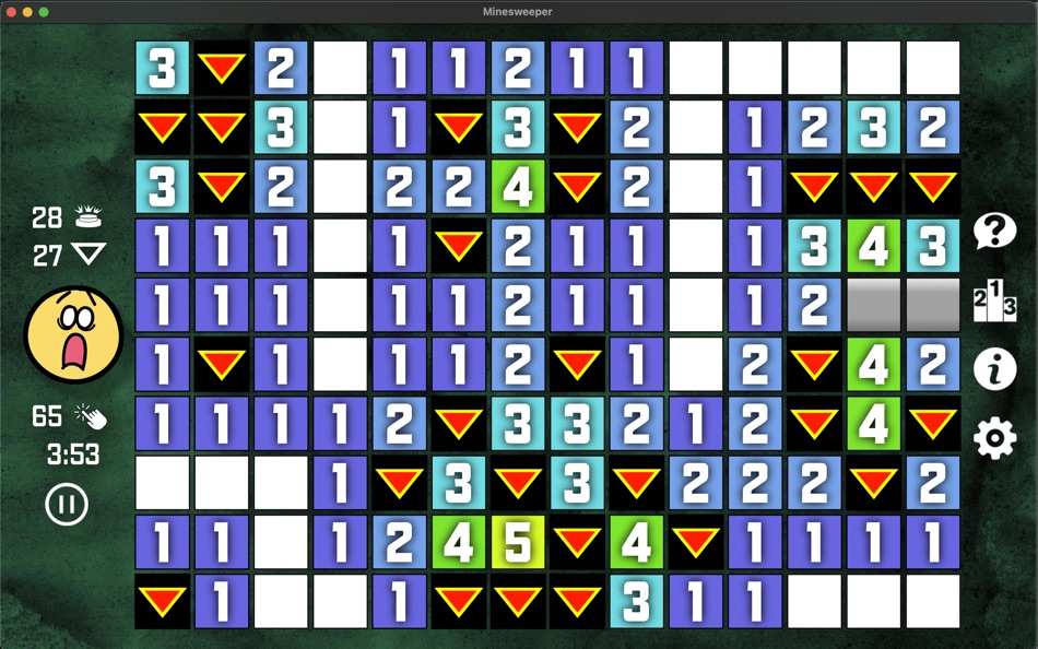 #10. Minesweeper (macOS) Av: fishdog.net