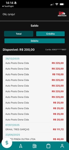 Fidus Cartão screenshot