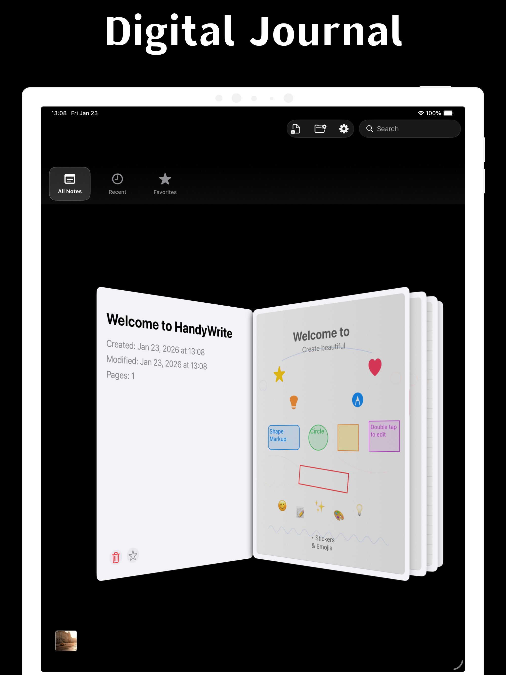 HandyWrite - cute notepad
