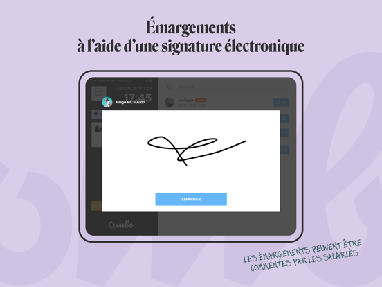 Screenshot #6 pour La pointeuse Combo