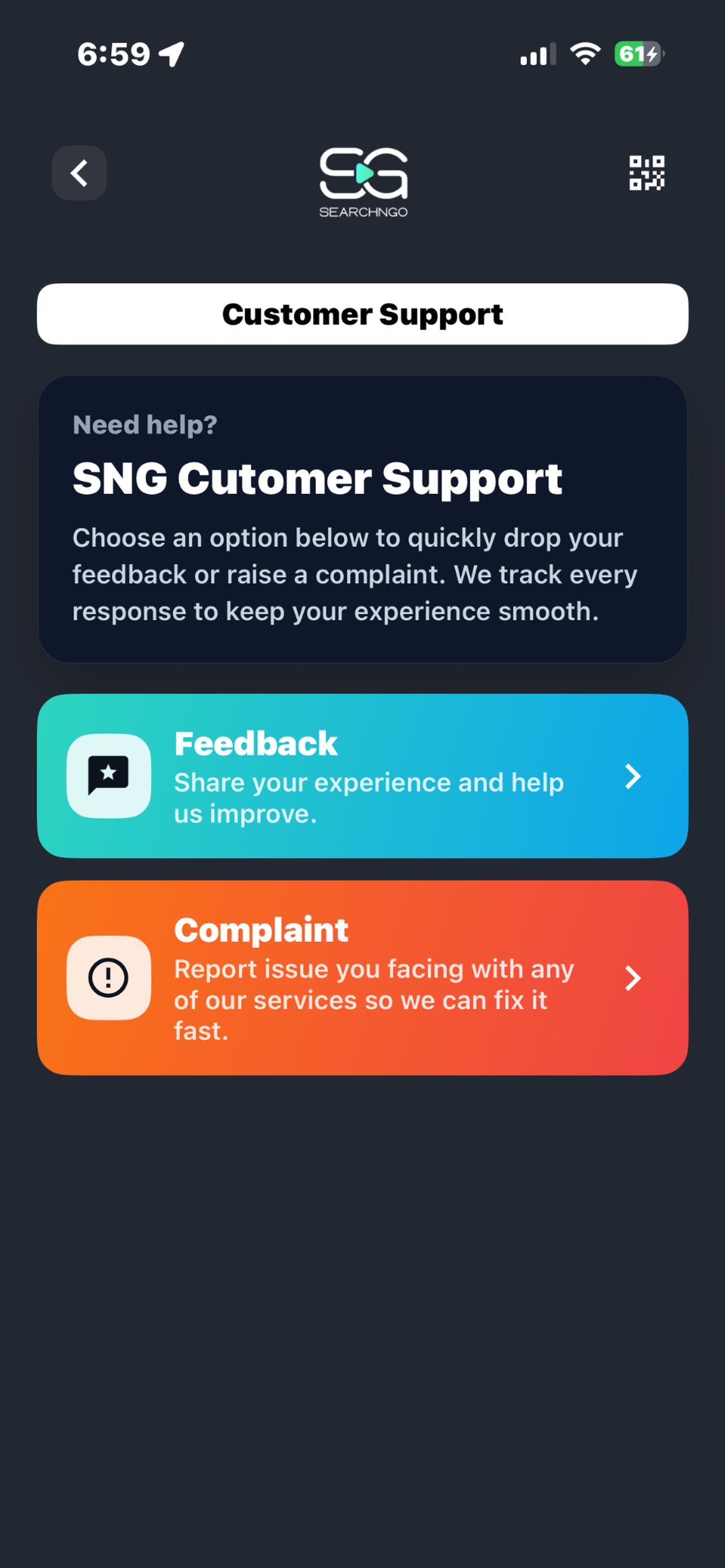 Searchngo App