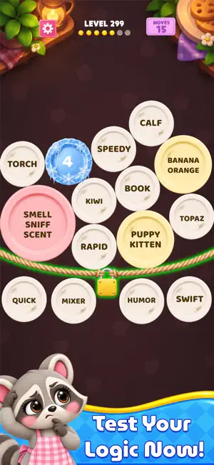 Tidy Plates Word Sort Puzzle screenshot 4