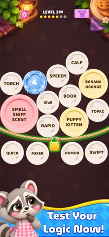 Tidy Plates Word Sort Puzzle Screenshot 4 of 7