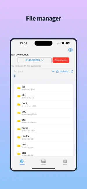 SFTP360 screenshot 2