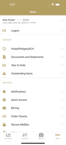 App screenshot