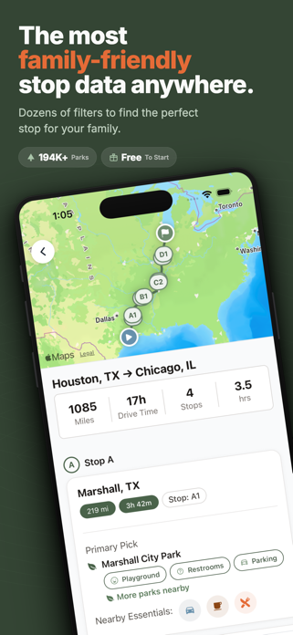 SmartStops: Road Trip Planner Screenshot 4 of 5