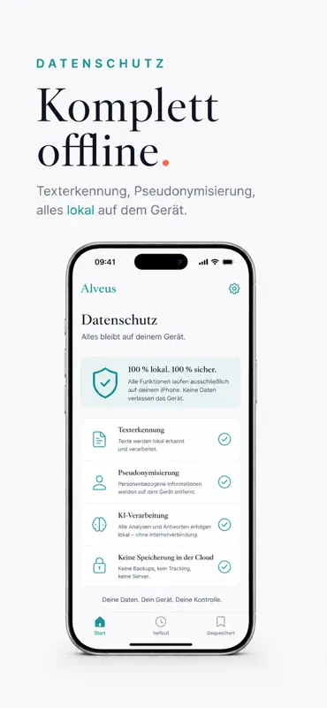 Alveus - KI für Klinikärzte screenshot 5 of 7