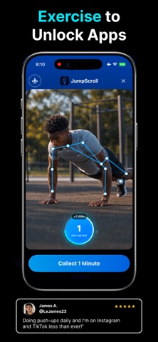 JumpScroll: Exercise to Scroll screenshot