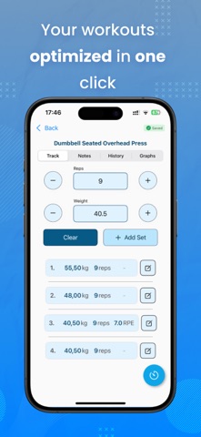Capua Powerlifting app Screenshot 4 of 8