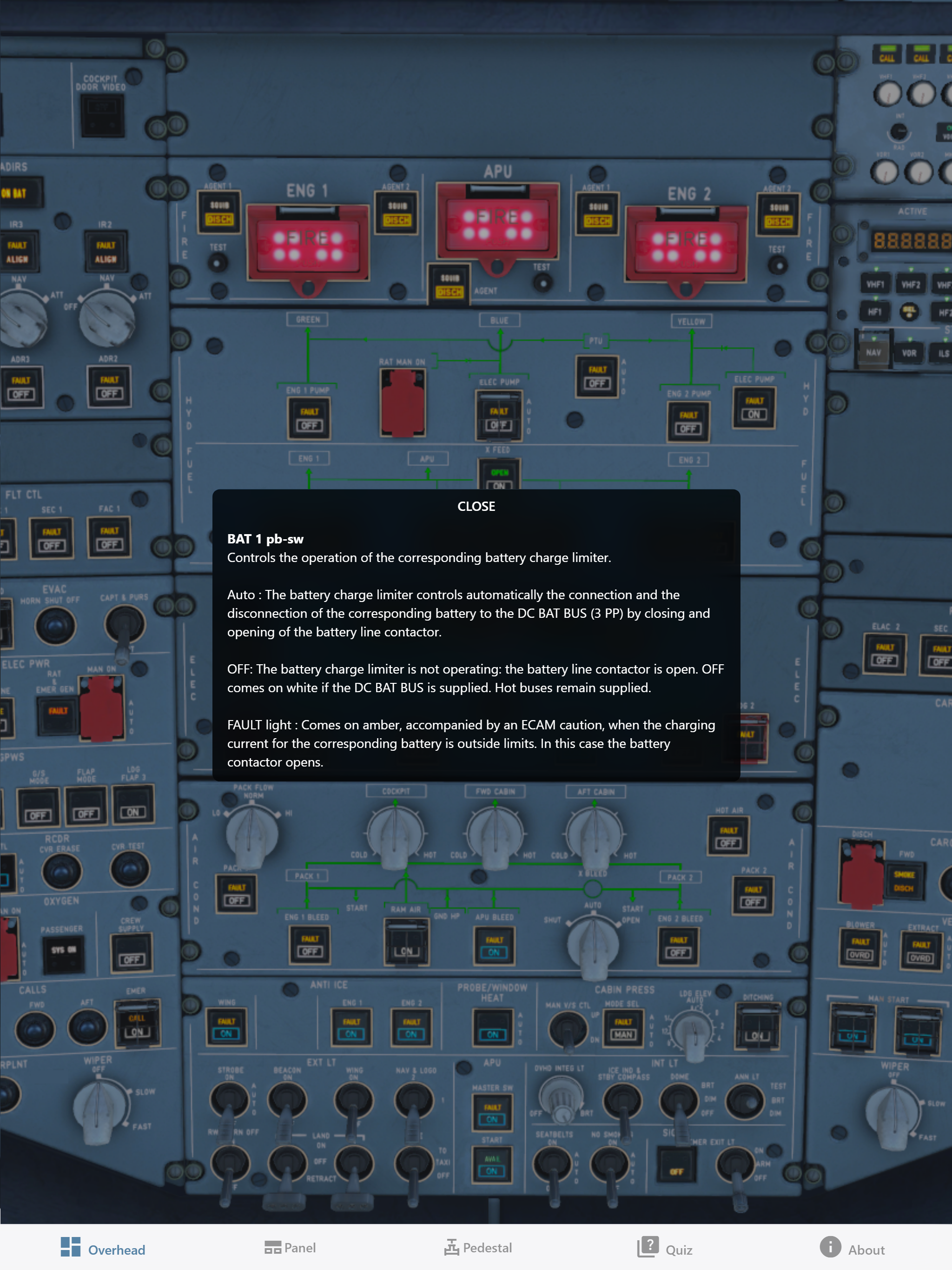 A320 Lights and Switches screenshot 6