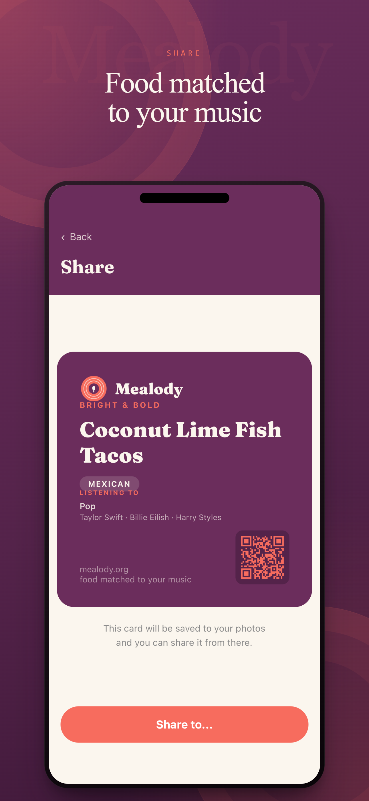 Mealody screenshot 5