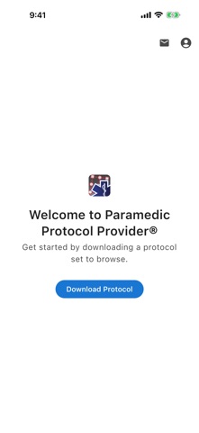 Paramedic Protocol Provider app screenshot