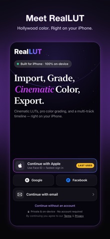 RealLUT screenshot