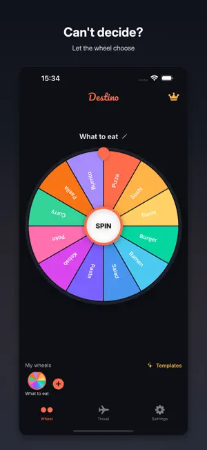Spin the Wheel: Destino screenshot 1