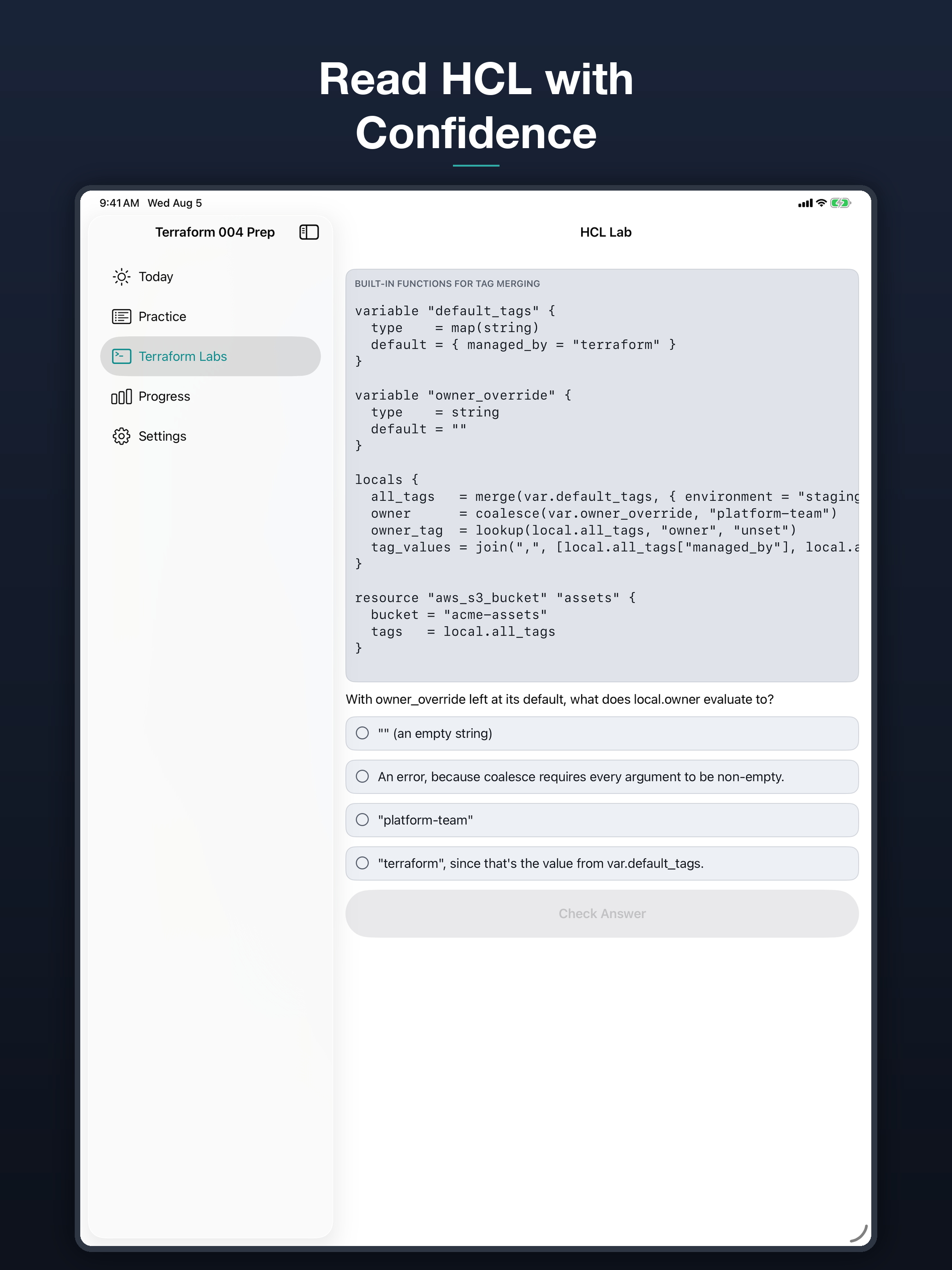 Terraform Associate 004 Prep screenshot 10