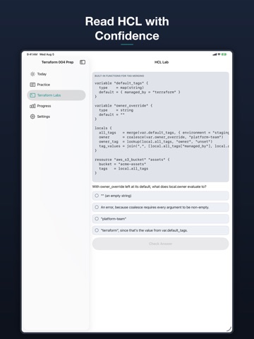 App screenshot