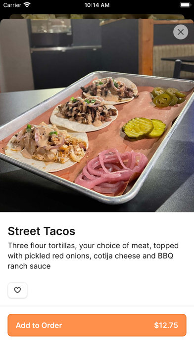 Cedar River BBQ iPhone screenshot 3 - Food & Drink app